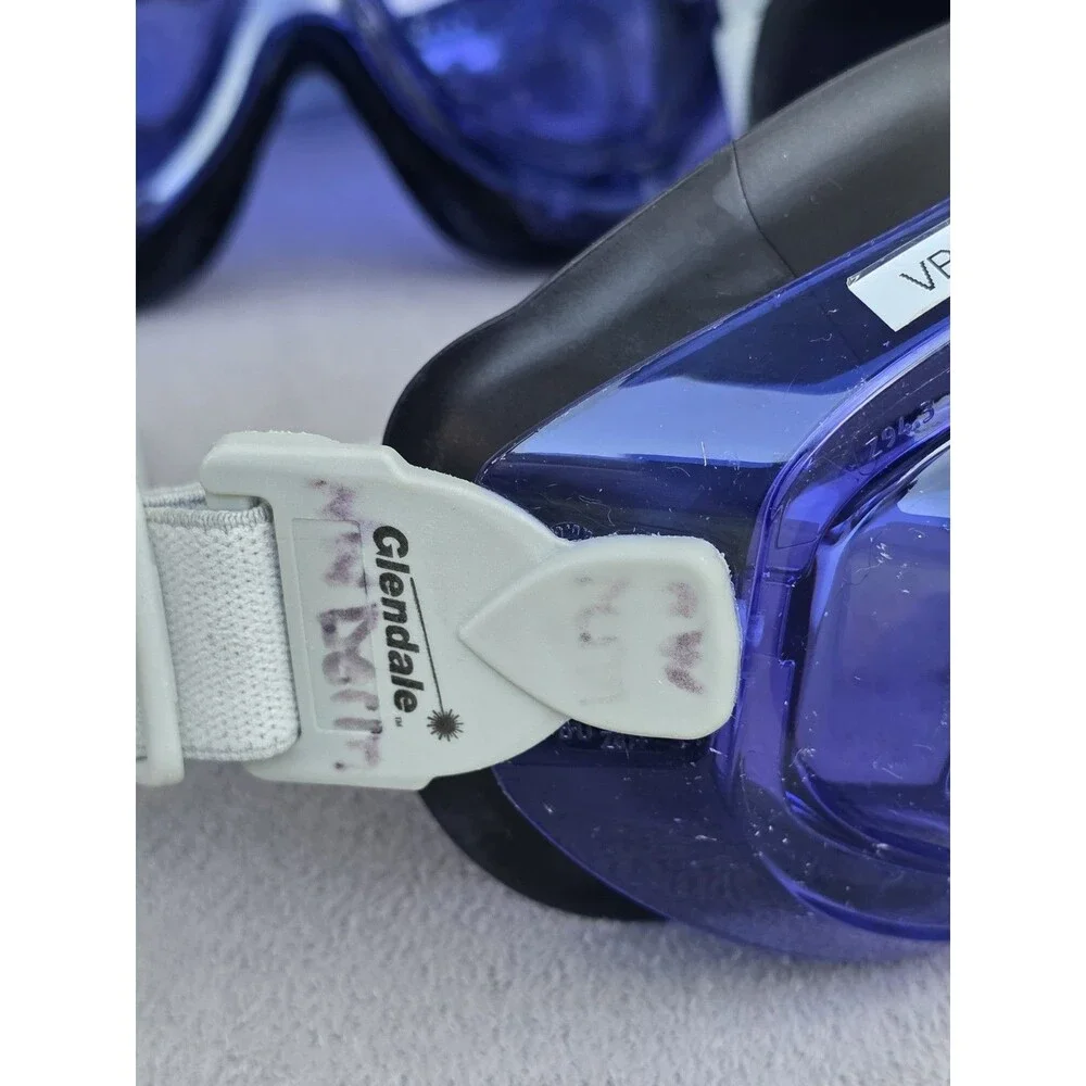 Lot 3 Candela VBeam Laser Safety Glasses Purple OD 5.2 592-596nm 591-597nm
